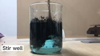 Decolorization experiment of activated carbon [upl. by Nennek]