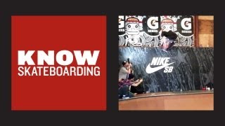 2012 Tampa Pro Best Trick  Mike Vallely VS The Wall HD [upl. by Aisorbma]