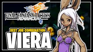 Final Fantasy Tactics Advance Best Job Combinations For Viera [upl. by Diet33]