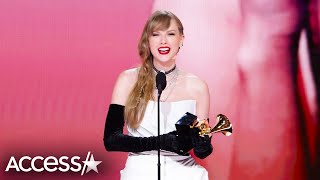 Taylor Swift Reveals NEW ALBUM Date In 2024 Grammy Awards Speech [upl. by Asilet]