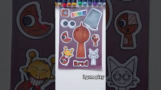 🌈diy sticker🌈 인크레디박스 스프런키 브러디 스티커 Incredibox SPRUNKI Brud diy sticker sticker [upl. by Eolcin378]