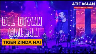 Atif Aslam Live  Dil Diyan Gallan  Tiger Zinda Hai  Salman Khan Katrina Kaif  Vishal amp Shekhar [upl. by Sioled280]