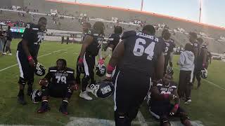 Jackson State Offensive Lineman Celebrates HUGE WIN over FAMU [upl. by Arratoon888]