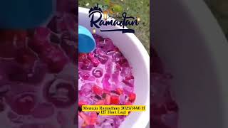 ramadhanvibes fypシ゚viral ramadhan2025 menujuramadhan esbuah takjil [upl. by Eeryt552]