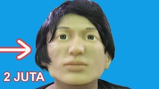 TOPENG Rp 2 JUTA REALISTIC MIRIP WAJAH ASLI [upl. by Hcardahs]