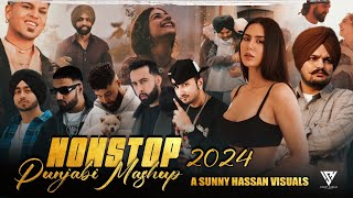 Nonstop Punjabi Mashup 2024  Back To Memories Mashup  A Sunny Hassan Visual  Nonstop Jukebox 2024 [upl. by Wallford]