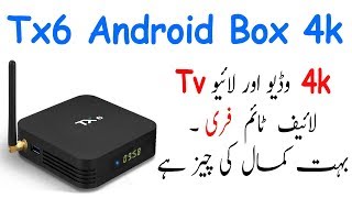 TANIX TX6  Android TV Box  Allwinner H6  4GB RAM32GB ROM Unboxing And Review [upl. by Cherian]