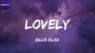 Billie Eilish  lovely Lyrics [upl. by Melinda979]