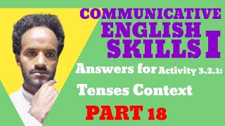 Lesson 18 Activity 321 Tenses Context [upl. by Yelsehc]