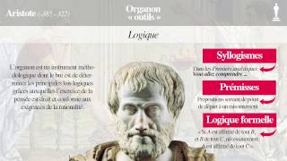 7  Philosophistoria  Aristote 15 logique Organon et métaphysique [upl. by Frodi]