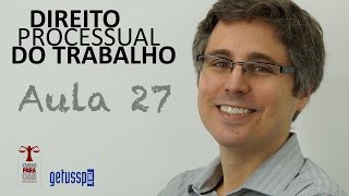 Aula 27  Direito Processual do Trabalho  Pressupostos Intrínsecos [upl. by Geer]