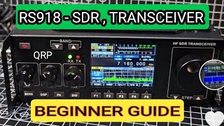 RS918 SDR  HF Beginner Learning [upl. by Elianora]