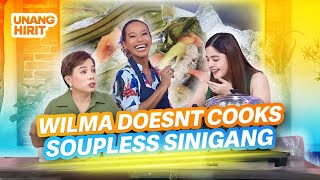 WILMA DOESNT COOKS SOUPLESS SINIGANG  Unang Hirit [upl. by Itram]