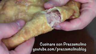 Ricetta Panzerotti Fritti Pugliesi Calzoni fritti bimby TM5 [upl. by Fiden]