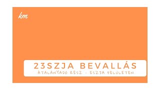 eSZJA  23SZJA bevallás átalányadózó része [upl. by Narud]