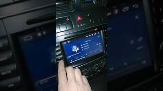 Review radio android Mercedes w203 Aliexpress [upl. by Izmar]