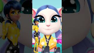 Chronobug Miraculous Ladybug My Talking Angela 2 chronobug miraculous miraculousladybug ladybug [upl. by Yelreveb]