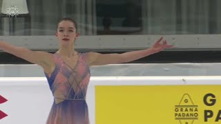 Lara Naki Gutmann – 20212022 Italian Figure Skating Championships SP [upl. by Eugenides]