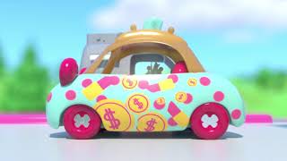 SHOPKINS CUTIE CARS  Splash ‘n’ Go SONG  Color Change [upl. by Ron]