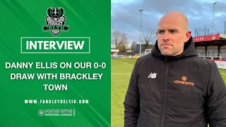 PostMatch Reaction Danny Ellis vs Brackley Town A [upl. by Ahmad]