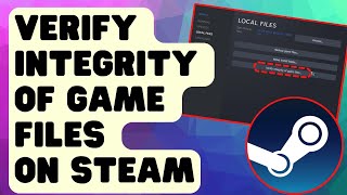 EASY STEPS Verify Integrity of Game Files On Steam Updated [upl. by Tabor]