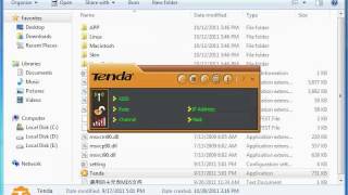 Install the driver with Tenda utility [upl. by Audwin635]