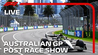 F1 LIVE Australian Grand Prix Post Race Show [upl. by Mossman]