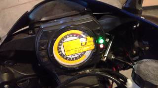 Simple How to pull the diagnostic codes Kawasaki ZX6R  Dealer Mode 1 2006 636 FI light F1 [upl. by Akiras173]