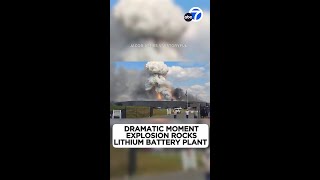 Lithium battery recycling plant explodes in Missouri no injuries reported [upl. by Merilee844]