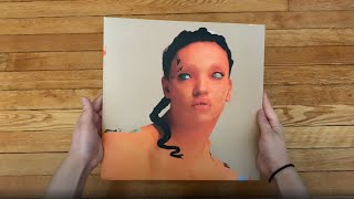 FKA Twigs ‎– Magdalene  Vinyl Unboxing Vinyl Me Please Blue Smoke Edition [upl. by Kaia16]