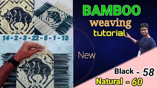 Bamboo Weaving TutorialHow To Make Bamboo Mat [upl. by Jaffe]