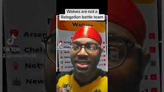 Wolves are not in a relegation battle premierleague wolves wolverhamptonwanderersfc [upl. by Tosch325]