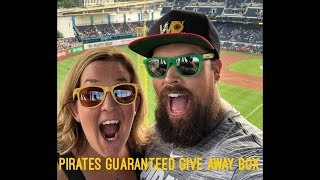 PITTSBURGH PIRATES SEASON TICKET HOLDER GUARANTEED GIVEAWAY SGA UNBOXING [upl. by Ardnaeed677]