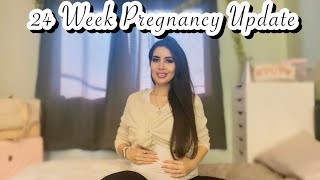 24 Week Pregnancy Update  Bump update How I’m feeling Pregnancy in teens vs 20s and 30s [upl. by Ramedlaw]