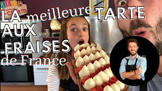 LA MEILLEURE TARTE AUX FRAISES DE FRANCE [upl. by Cristabel]