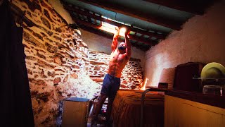 Making a hole on the roof before rain season  Offgrid Homestead in Central Portugal [upl. by Caldeira]