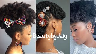 45 Best Natural Hair For African American Women In 2024  Natural Afro HairStyles For Black Women [upl. by Assele]