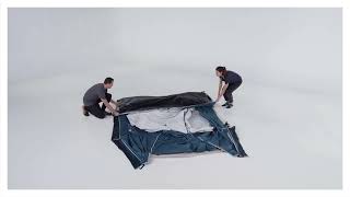 HOW TO FOLD UP QUECHUA ARPENAZ 41 FRESH amp BLACK TENT [upl. by Ann-Marie]