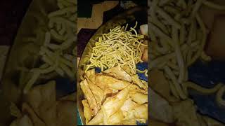 Shakkarpare Gathiya Kachori Mathri Chorafali 😋🤤food viralvideo shorts [upl. by Oibirot794]