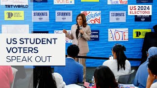 US college students expected to turn out in record numbers to vote [upl. by Sundberg]