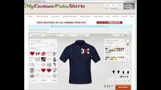 Custom Polo Shirts  Design Your OWN Custom Polo Shirts Online [upl. by Telfore869]