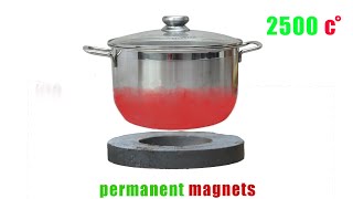 I turn a permanent magnet into an induction cooker [upl. by Wallach]