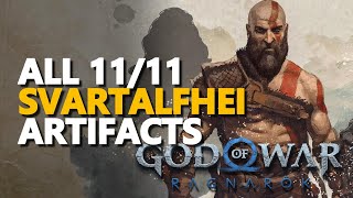 All Svartalfheim Artifacts God Of War Ragnarok [upl. by Sorazal]