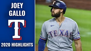 Joey Gallo 2020 MLB Highlights [upl. by Attelrac102]