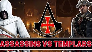 Assassins VS Templars EXPLAINED [upl. by Swiercz]