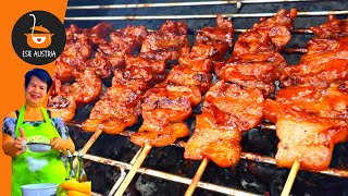 Classic Pinoy Style Pork BBQ  Pork Barbecue  Pinoy recipe ideas [upl. by Leddy]