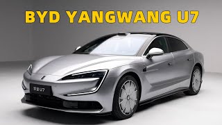 BYD Yangwang U7 Details EV amp PHEV 1306hp Competes with Mercedes SClass InDepth Look [upl. by Elleniad511]