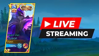 🔴LIVE  PLAYING GUSION IN SOLO RANK GAME MLBB [upl. by Suellen]