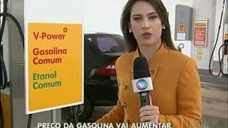 Preço da gasolina vai aumentar [upl. by Nutter]