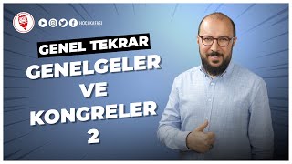 17 Genelgeler ve Kongreler 2  Onur Yurdakul KPSS TARÄ°H GENEL TEKRAR 2022 [upl. by Hally]